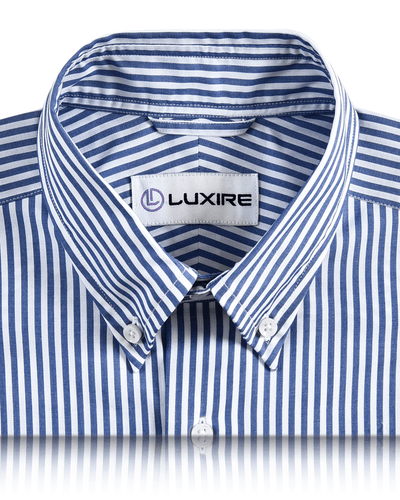 Kornblumen-Candy-Streifen-Shirt