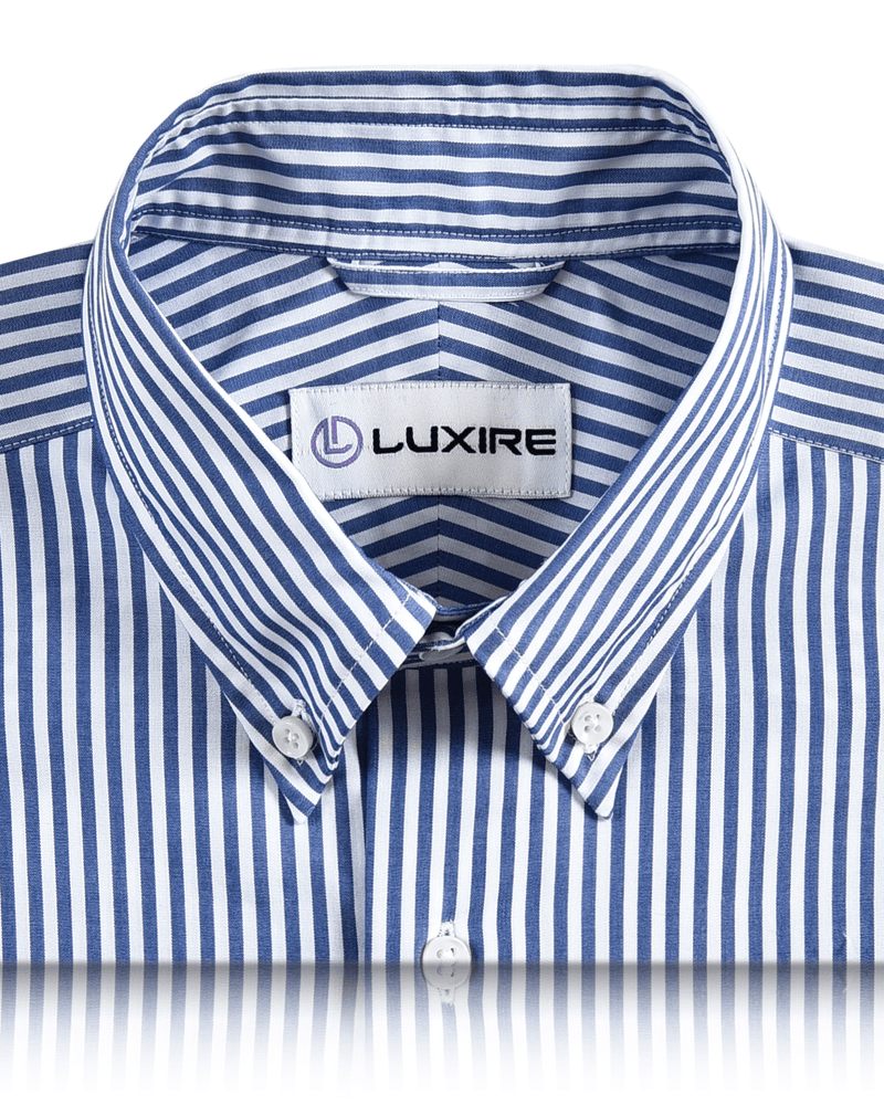 Kornblumen-Candy-Streifen-Shirt