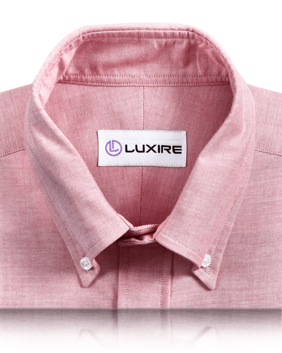 Oxford classique rouge sur blanc