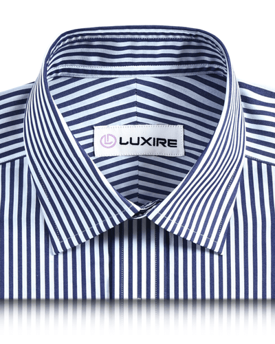 Rayures de robe marine