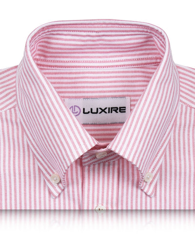 Pink Stripes Oxford Shirt