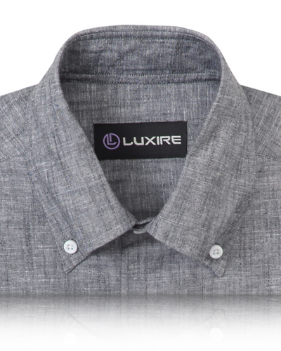 Chambray gris foncé