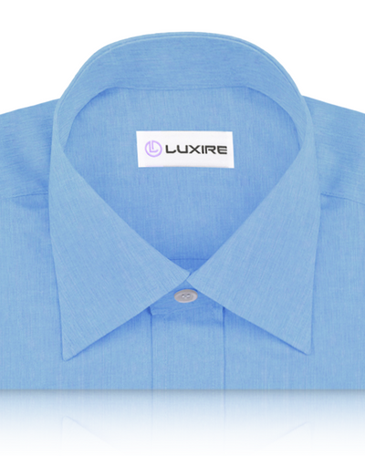 Chambray bleu clair d'été