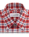 Oxford : Madras rouge marine