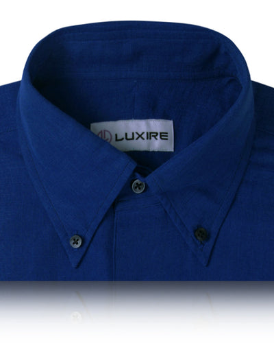 Lässige blaue kühle Leinenbaumwolle