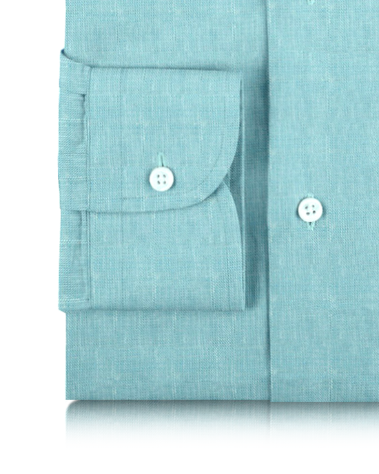 Linen:Lght Blue End on End