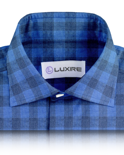 Leinen: Casual Gingham in Haifischblau