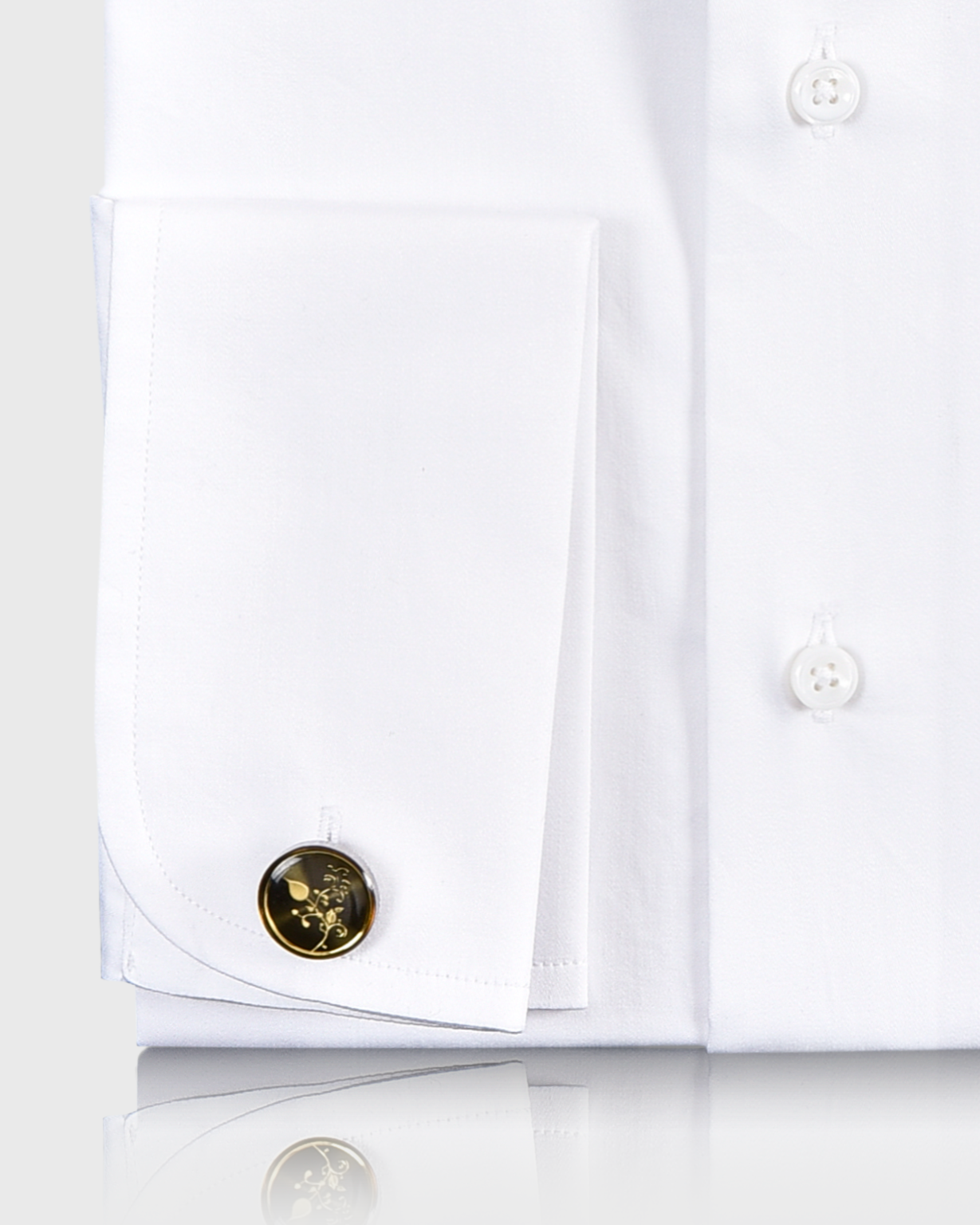 Brembana 2-Ply Giza White Business Twill Shirt