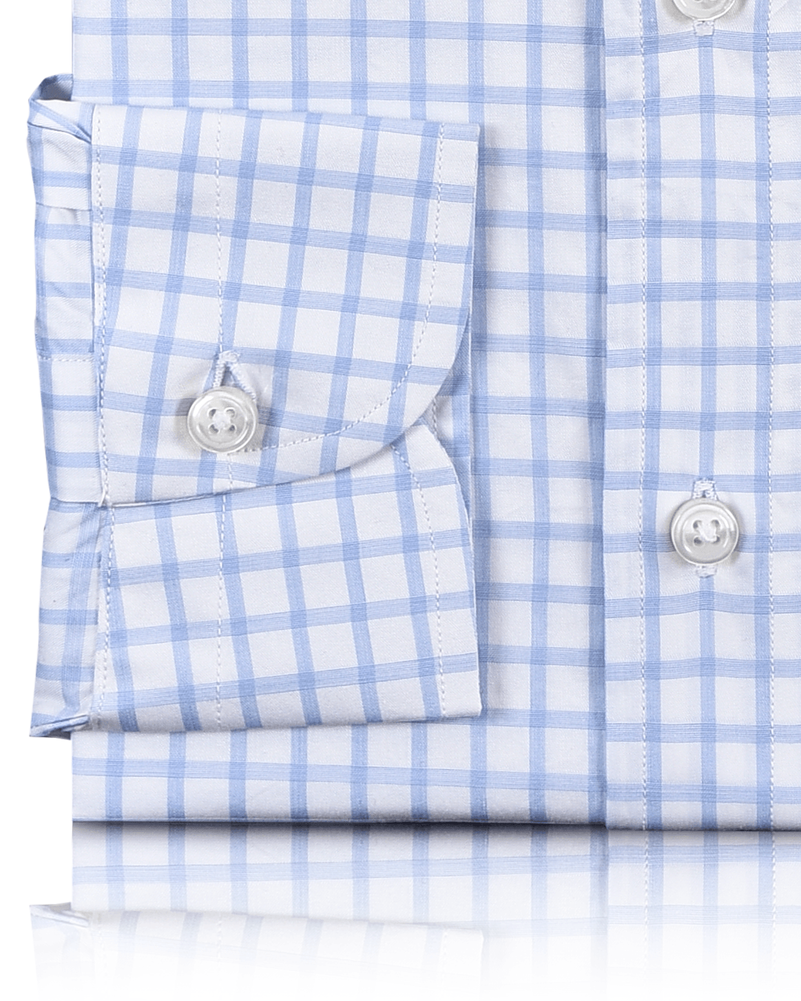 Albini: Light Blue Plaid