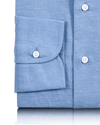 Chemise en chambray bleu Caroline