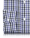 Lila schwarzer Tattersall Gingham