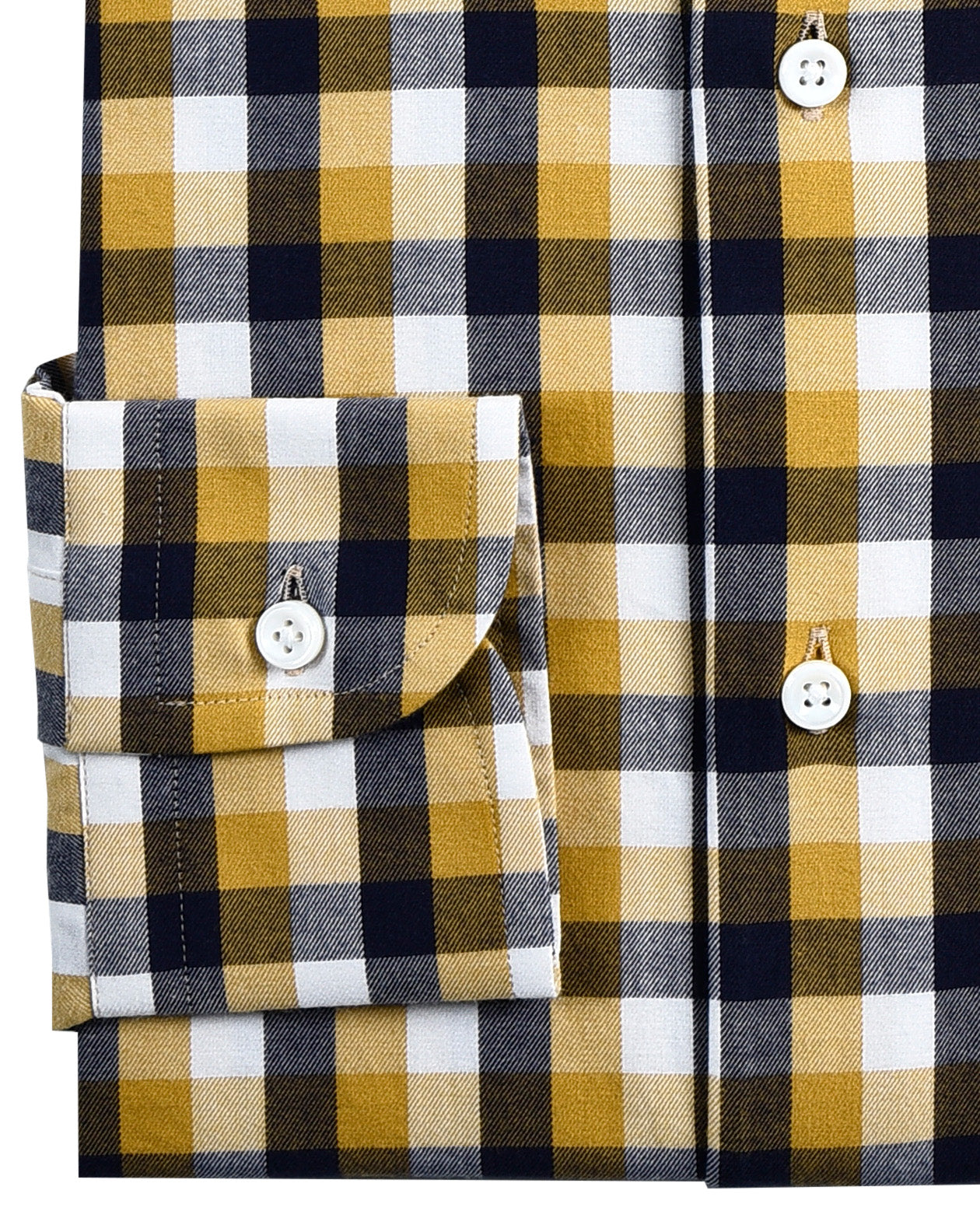 Fall Checks: Light Mustard Purple Gingham