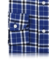 Blue Plaid Twill Checks