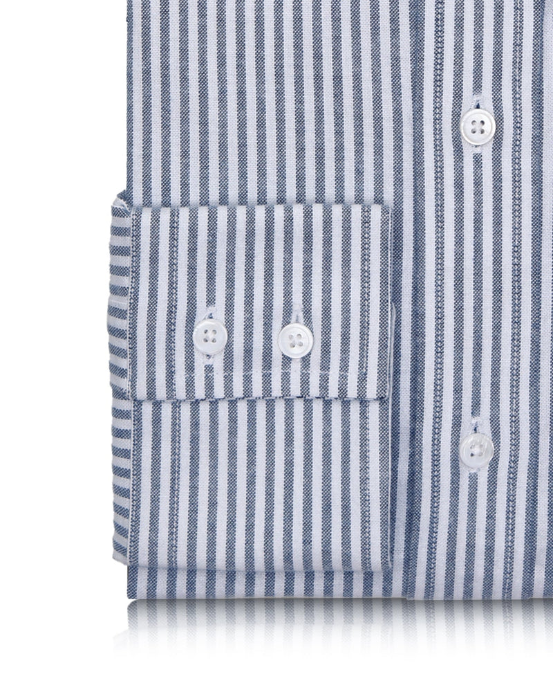 Dark Navy Bengal Stripes