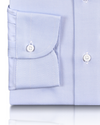 Brembana Hampton Twill Himmelblaues Hemd