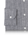 Chambray gris foncé