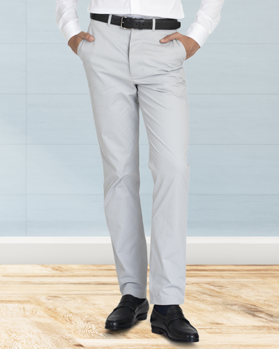 Genua Hellgraue Chino