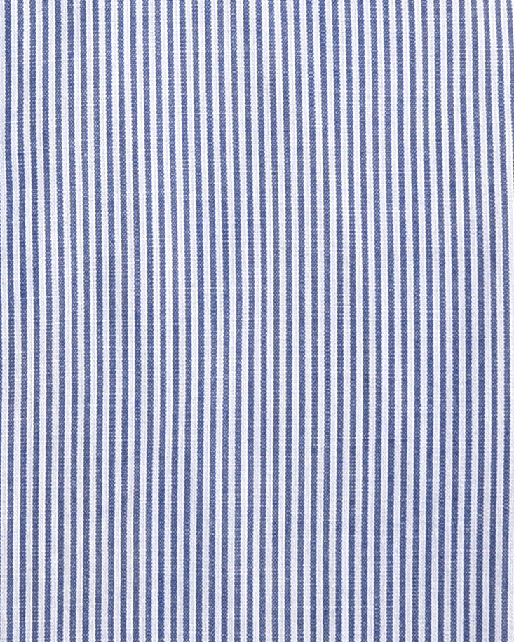 Marineblaues Hemd mit Streifen