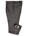 Solbiati Kaffeebraune Leinenhose