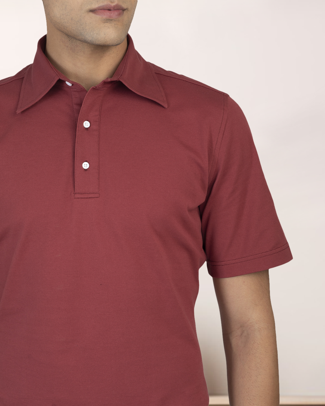 Marsala Soft Polo T-Shirt