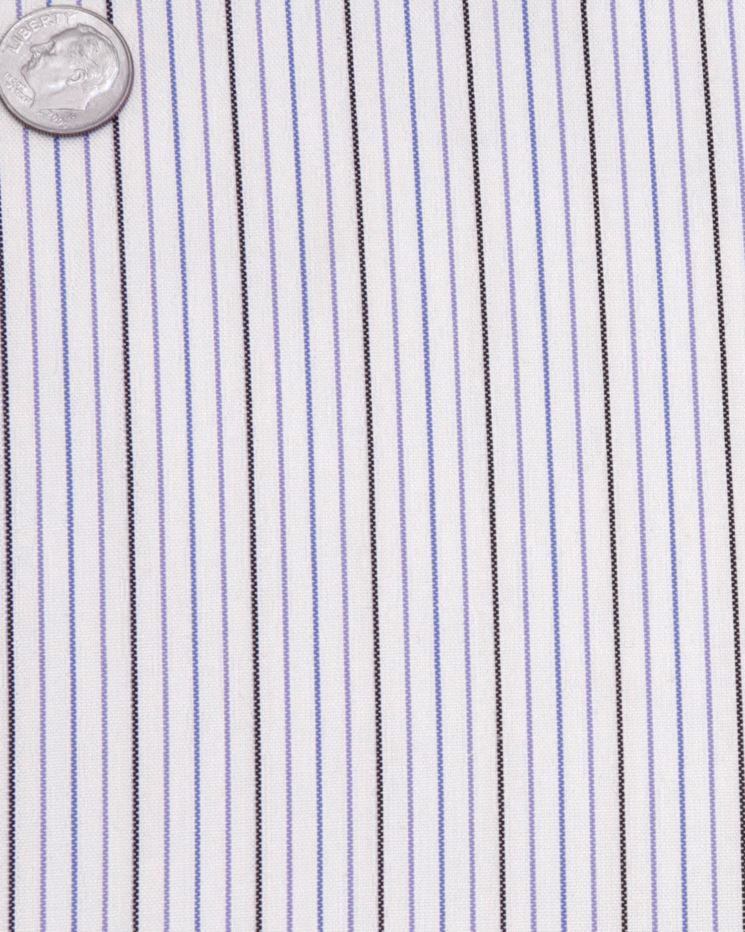 Monti Black Blue Pinstripes Shirt