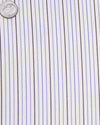 Monti Black Blue Pinstripes Shirt