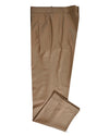VBC 100 % Wolle: Hellbrauner Twill-Flanell