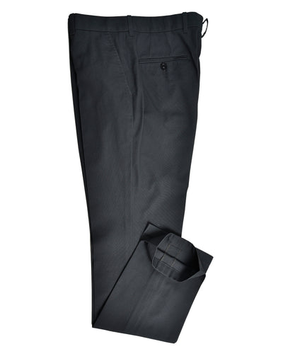 Pantalon en toile gris anthracite