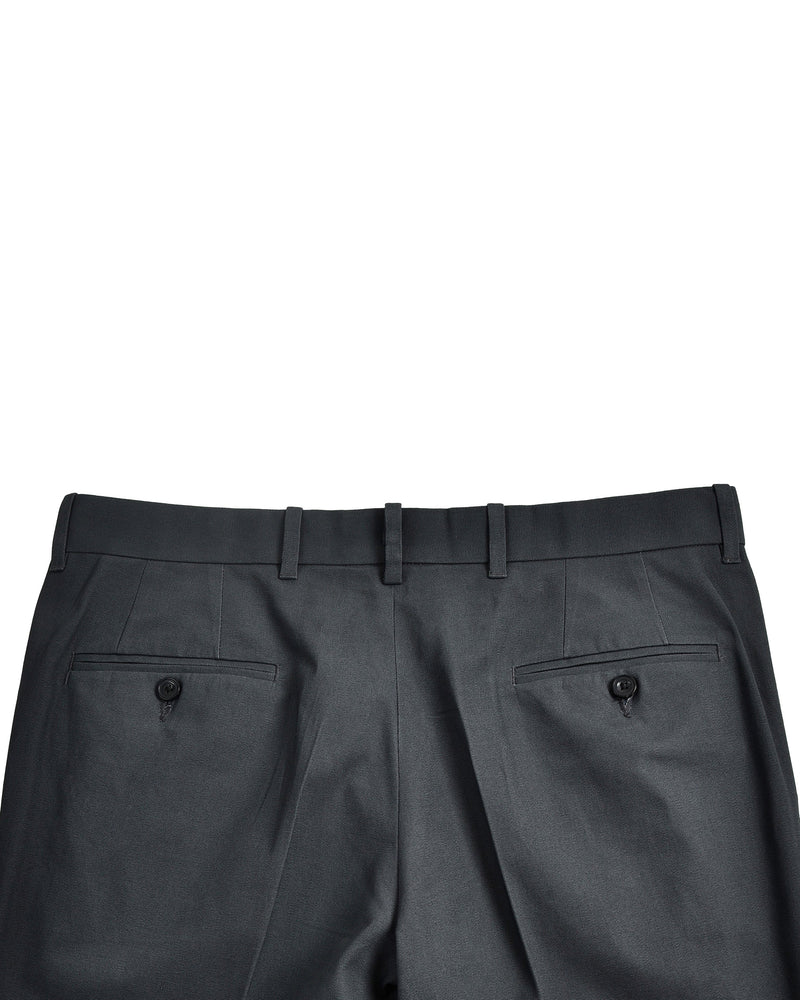 Pantalon en toile gris anthracite