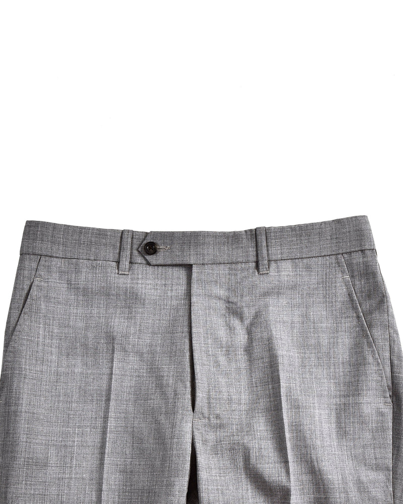 Pantalon habillé gris d'été Vitale Barberis Canonico - 120s 2 plis