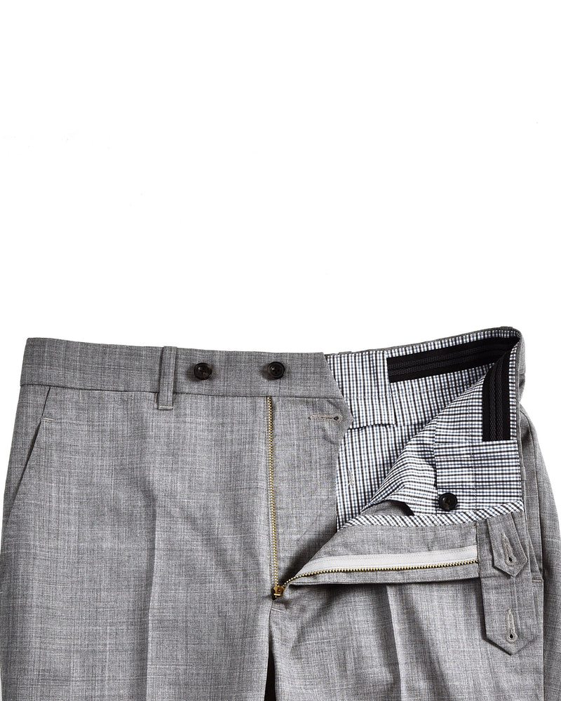 Pantalon habillé gris d'été Vitale Barberis Canonico - 120s 2 plis