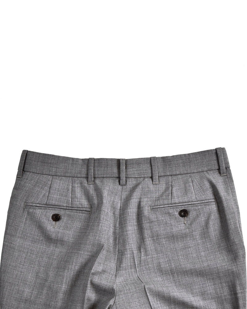 Pantalon habillé gris d'été Vitale Barberis Canonico - 120s 2 plis