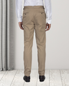 Pantalon en coton sable