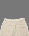 Coton Dobby Lycra : Blanc cassé somptueux