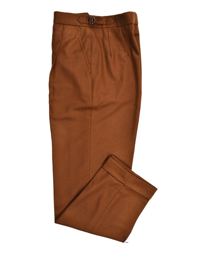 VBC: 100 % Wolle, brauner Flanell