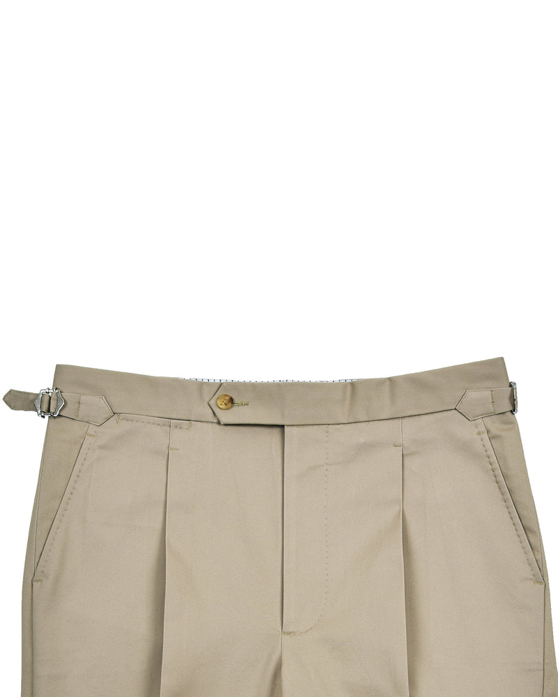 Light Khaki Dehnbare Chino