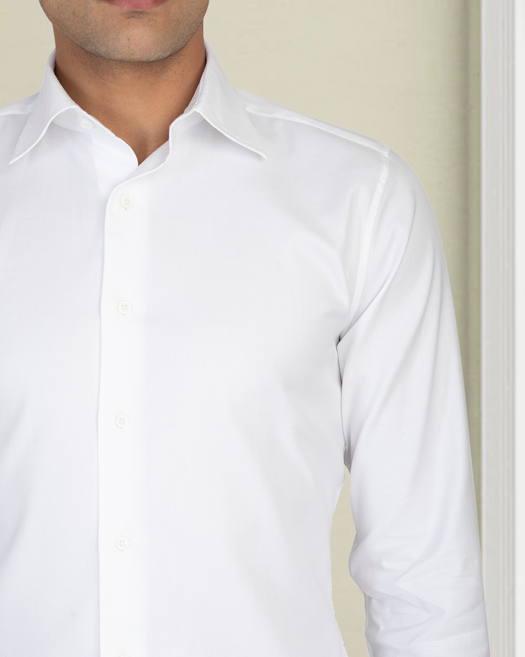 Brembana 2-Ply Giza White Royal Oxford Shirt