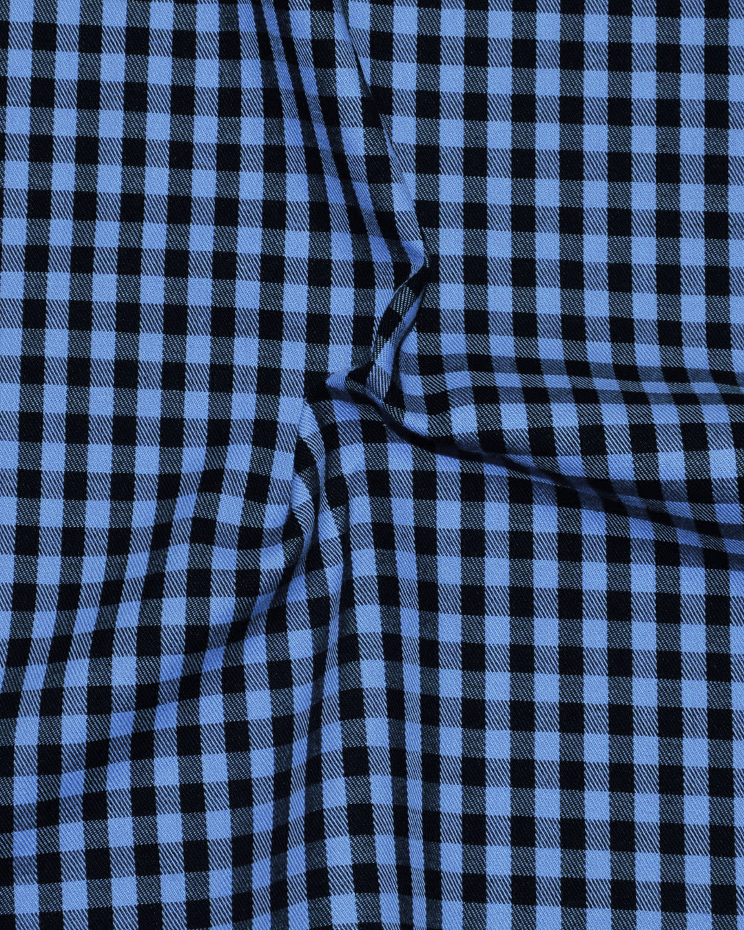 Blue Black Gingham