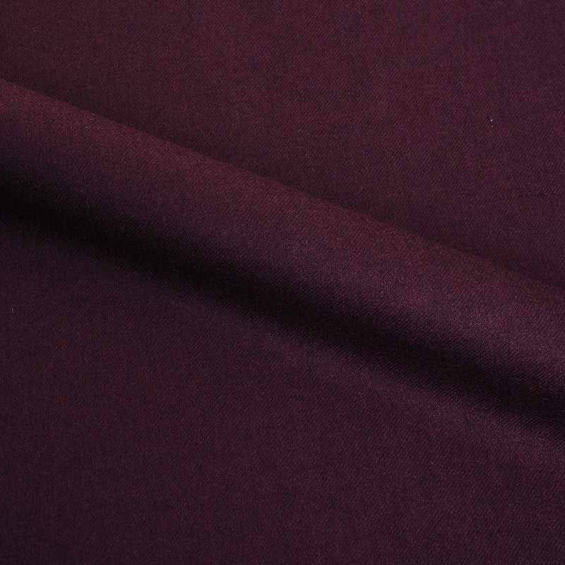 Dugdale Anzug aus bordeauxrotem Wollflanell