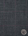 ETHomas Shark Shine Silver Windowpane Checks