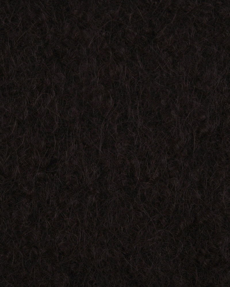 ETHomas: Dunkelbraunes Slubby-Mohair