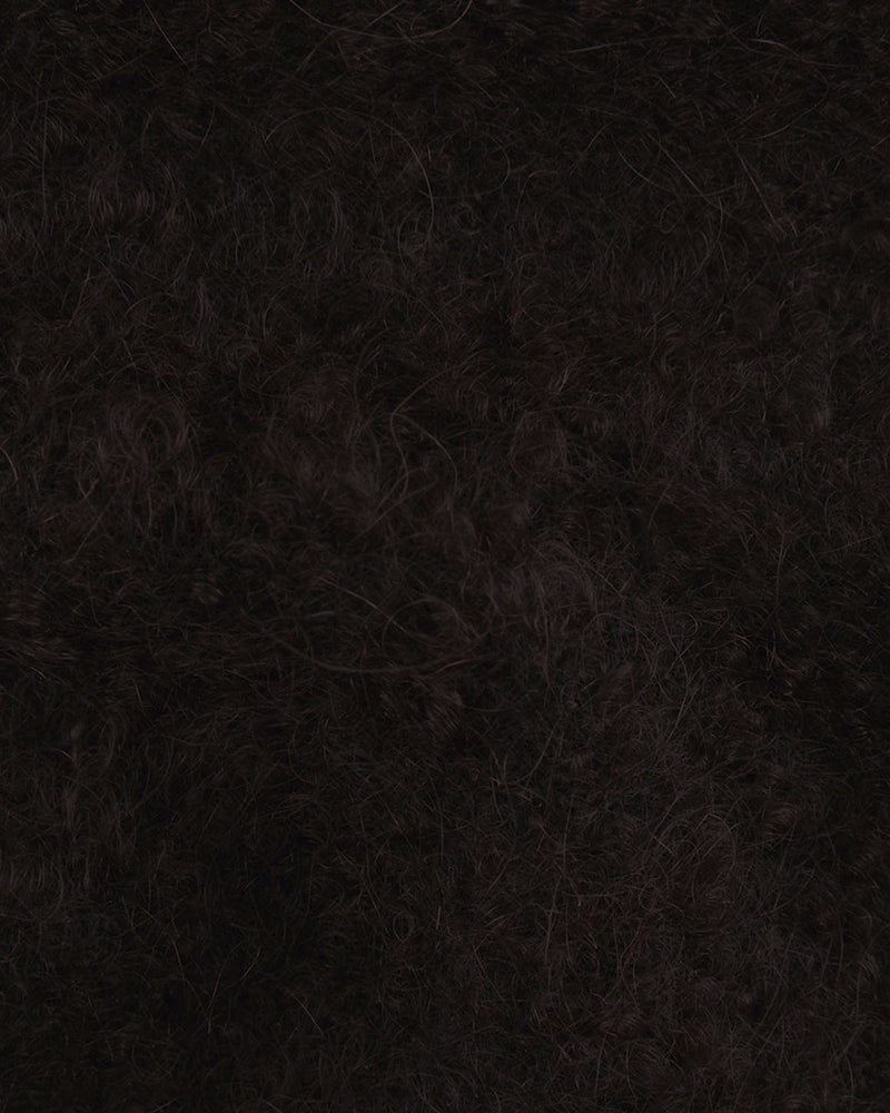 ETHomas: Dunkelbraunes Slubby-Mohair