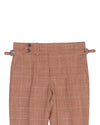 Ethomas Glänzendes Ingwer-Orange-Fensterscheiben-Plaid