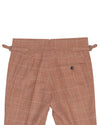 Ethomas Glänzendes Ingwer-Orange-Fensterscheiben-Plaid