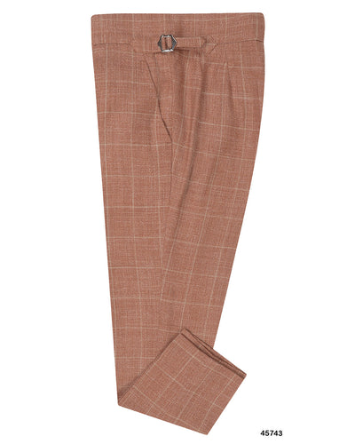 Ethomas Glänzendes Ingwer-Orange-Fensterscheiben-Plaid