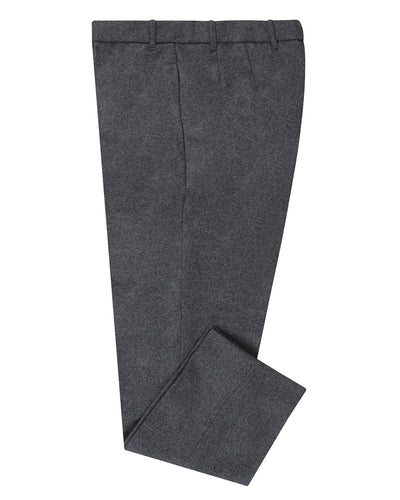 Flanelle de laine gris ombre ETomas