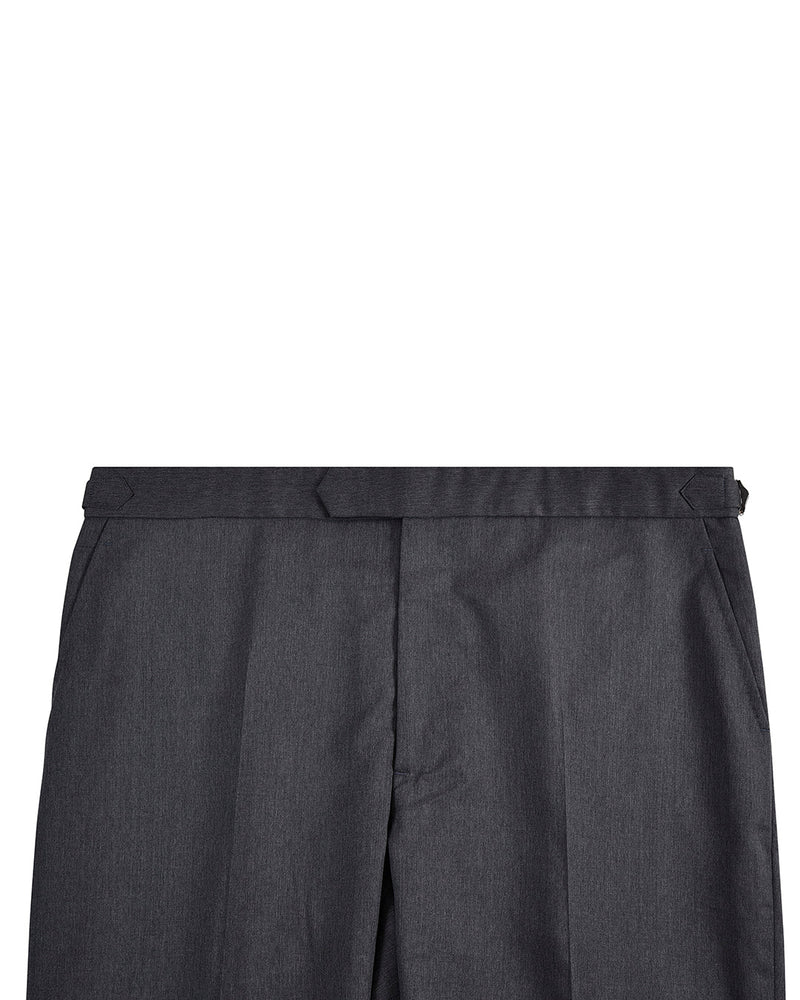 Cerruti: Stahlgraue Kleiderwolle