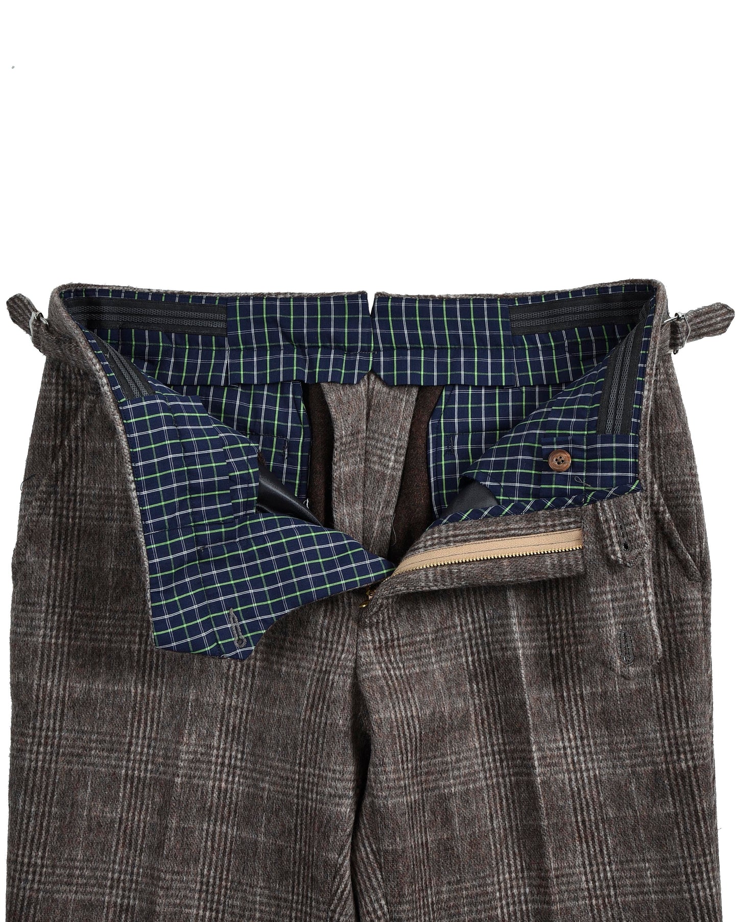 EThomas Brown Glen Plaid Checks Flannel