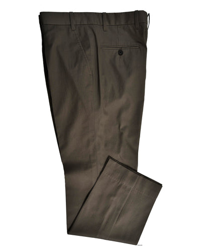 Coton : Sergé d'été taupe