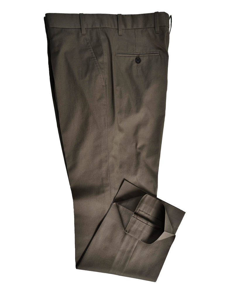 Coton : Sergé d'été taupe